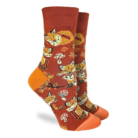 Good Luck Sock - Women's Fall Foxes Socks