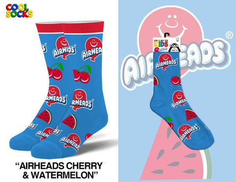 Cool Socks - Airheads Cherry - Kids 7-10