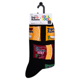 Cool Socks - Top Ramen Flavors - Mens Crew Folded