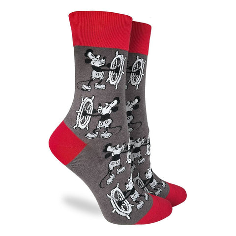 Good Luck Sock - Women's Steamboat Willie Socks