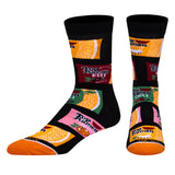 Cool Socks - Top Ramen Flavors - Mens Crew Folded