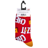 Cool Socks - Keep It Cheezy - Mens Crew Folded