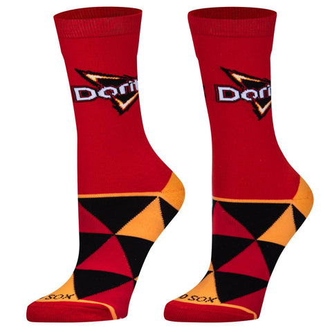 Cool Socks - Doritos Nacho Cheese - Womens Crew Folded