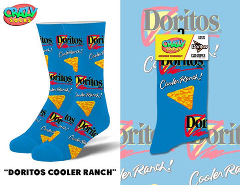 Crazy Socks - Doritos Cooler Ranch - Mens Crew Folded