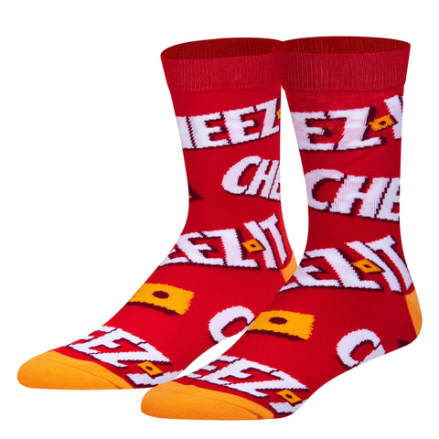 Cool Socks - Keep It Cheezy - Mens Crew Folded