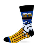 Fabdaz - IPA Lot When I Drink Men's Novelty Crew Socks