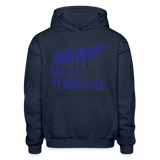 Tennessee - Made in Tennessee Heavy Blend Adult Hoodie - navy